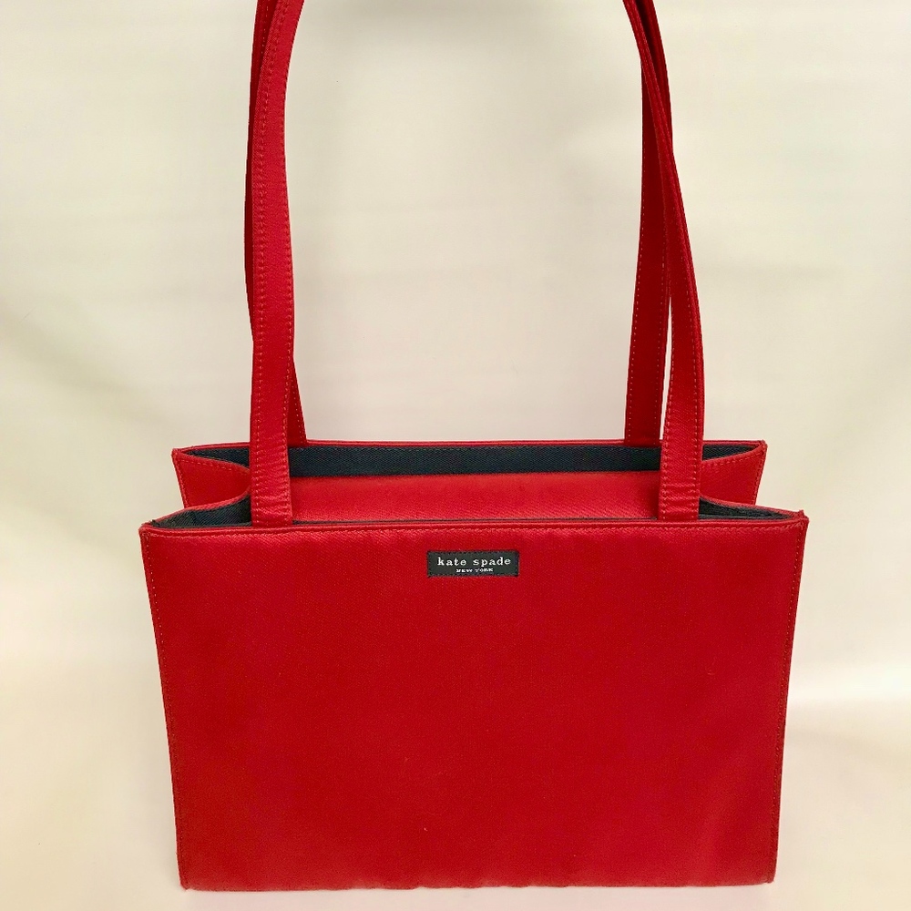Vintage 90s Kate Spade Red Sam Bag - Gently Used